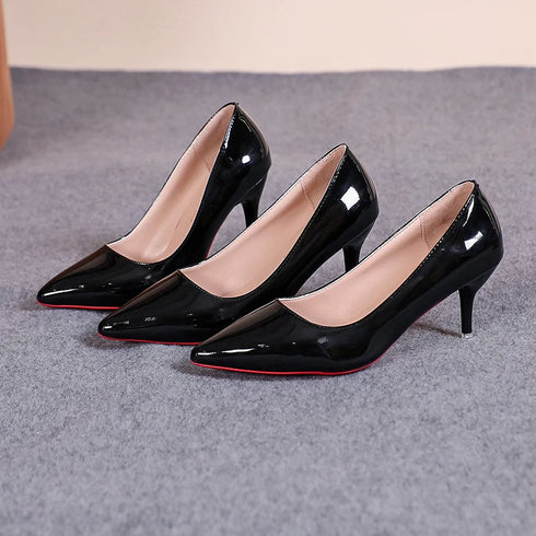 Elegant Pointed Toe Stiletto Pumps for Women - Office and Career Essentials